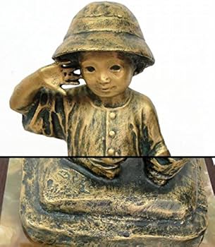 Amazon.co.jp: 北村西望『将軍の孫』ブロンズ像 銅像 彫像 彫刻 子供