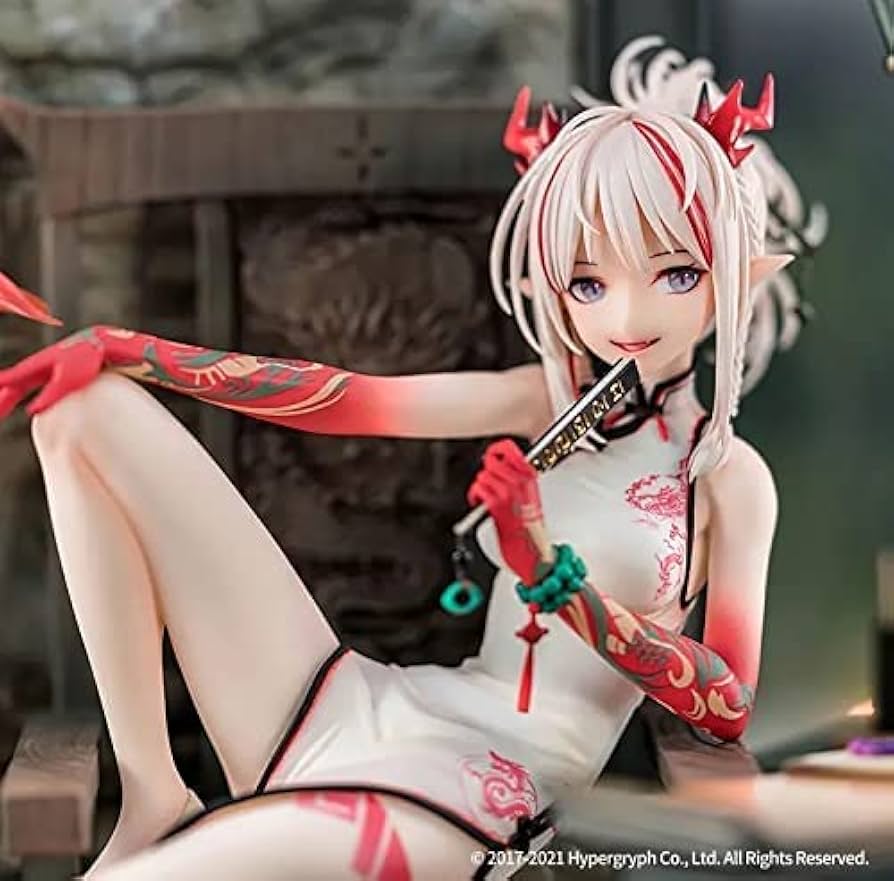 Amazon.co.jp: AniGameアークナイツ ニェン 楽逍遥ver.1/7スケール PVC