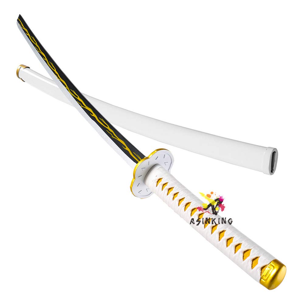 Amazon.co.jp: ASINKING 鬼滅の刃 我妻善逸 刀 金属製 合金 付属品 善