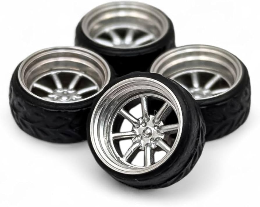 Amazon | 1/64 ホイール ミニカー 深リム 10mm (n2) | ラジコン