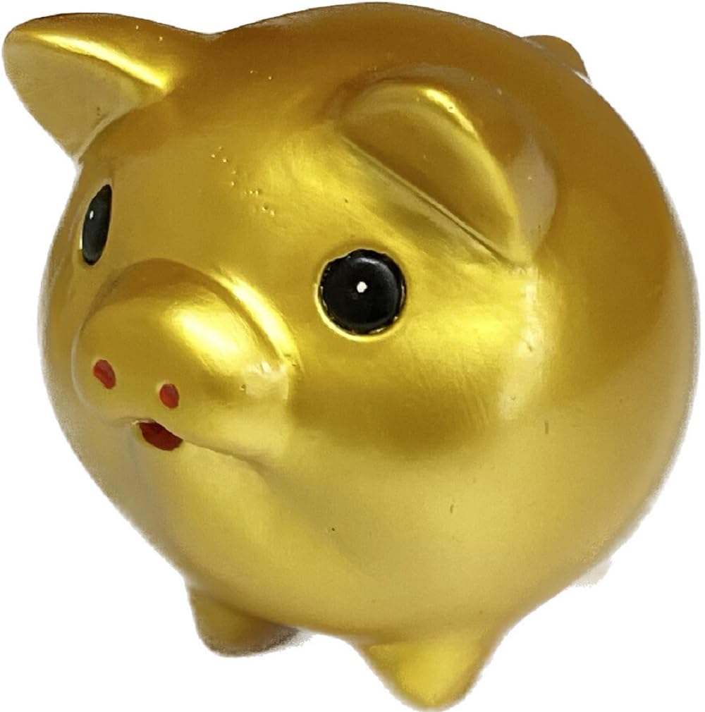 Amazon.co.jp: モードデラカーサ 樹脂 ミニ 金豚 金運 開運 招福 (大