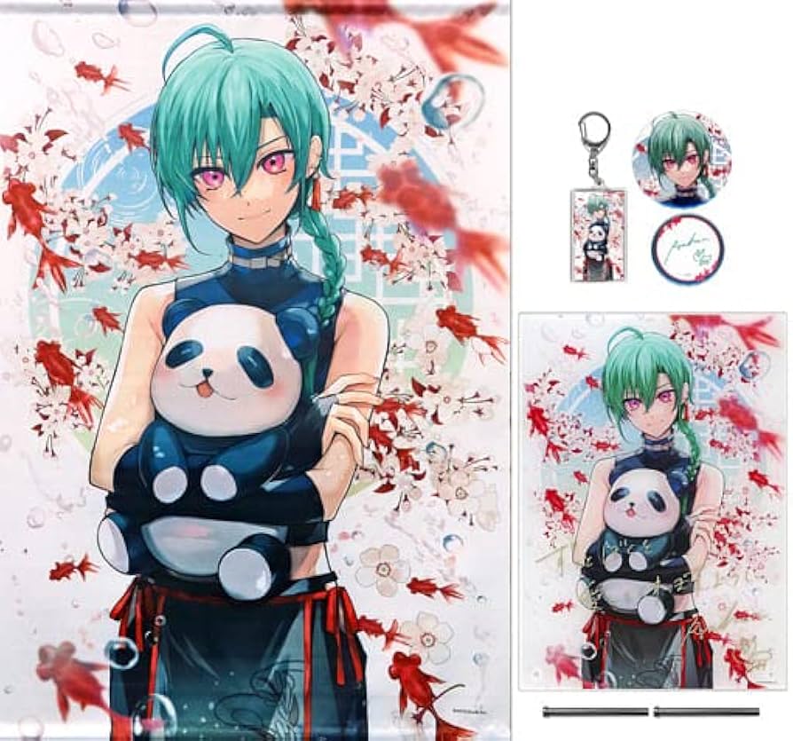 Amazon.co.jp: にじさんじ 緑仙 誕生日グッズ フルセット 2022