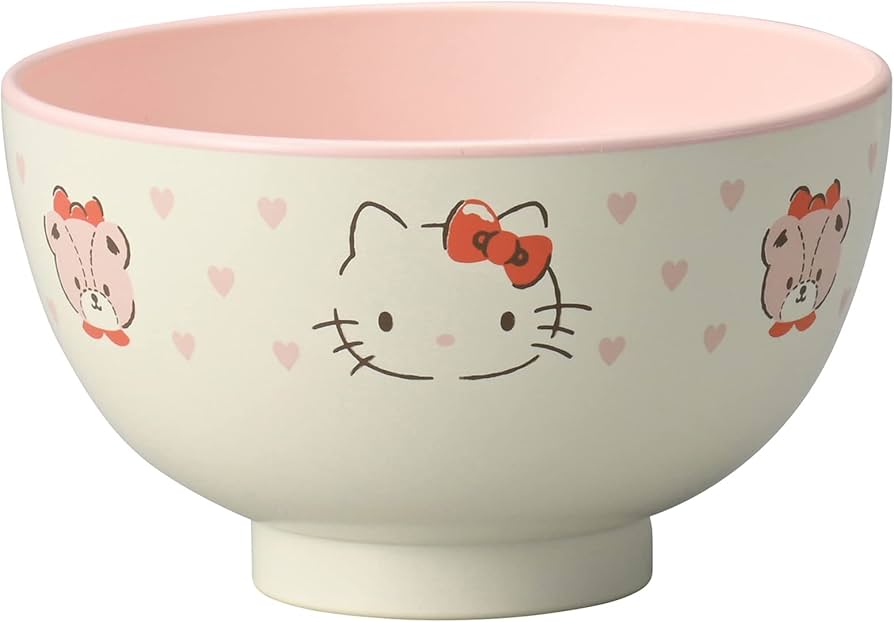 Amazon｜金正陶器(Kaneshotouki) ハローキティ お椀 子供用食器 食洗機