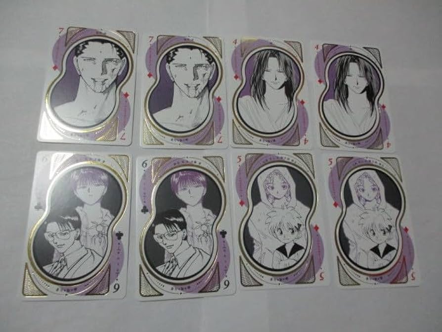 Amazon.co.jp: 冨樫義博展 トランプ カード 仙水 樹 刃霧要 神谷
