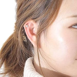 Amazon.co.jp: 10金 イヤークリップ K10YG イエローゴールド