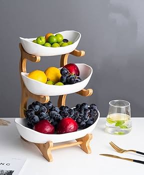 Amazon｜フルーツバスケット 果物 ケース フルーツボウル フルーツ