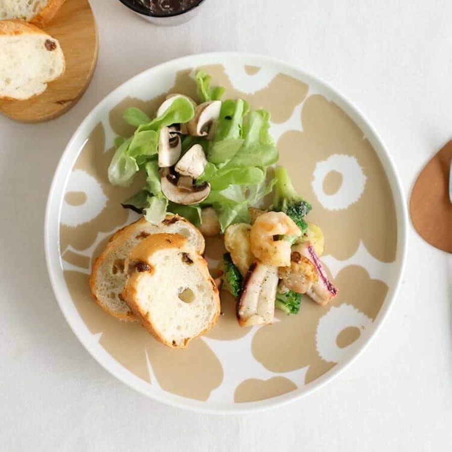 Amazon.co.jp: marimekko marimekko プレート 25cm Unikko ウニッコ