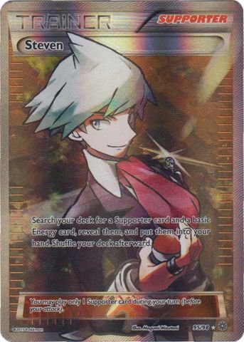 Amazon.co.jp: Pokemon - Steven (95/98) - Ancient Origins - Holo
