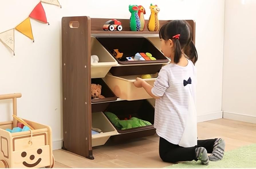 Amazon.co.jp: おもちゃ 収納 ボックス ラック 大容量 幅86 大容量