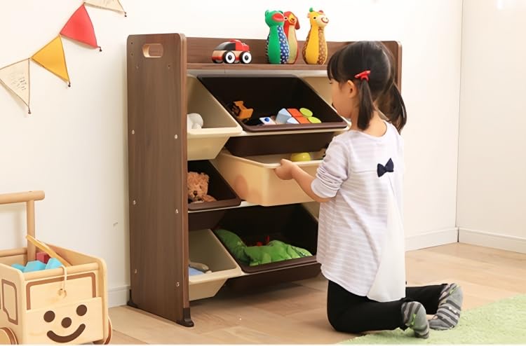 Amazon.co.jp: おもちゃ 収納 ボックス ラック 大容量 幅86 大容量