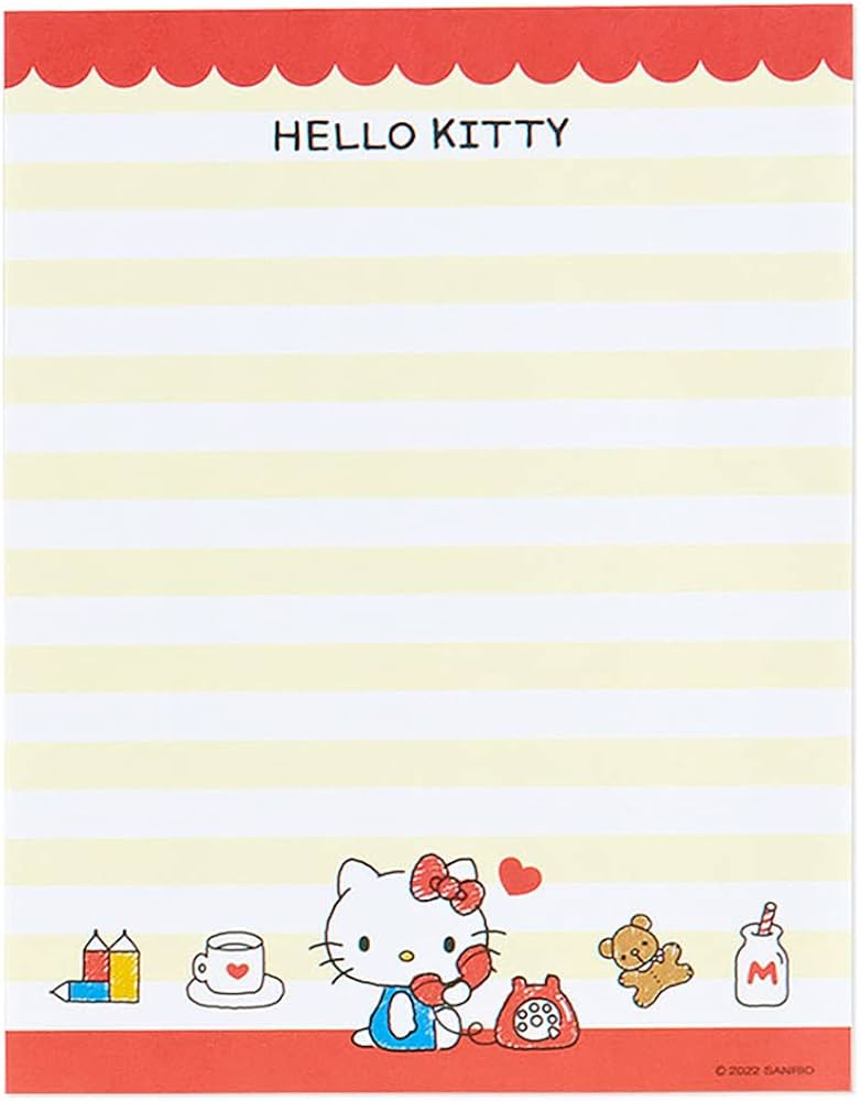 Amazon.co.jp: サンリオ(SANRIO) ハローキティ レターセット 589152