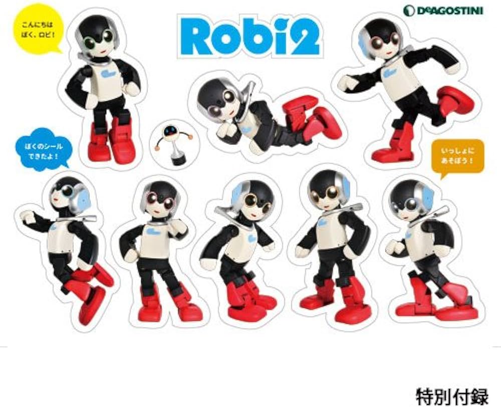 Amazon.co.jp: ロビ2 5号 [分冊百科] (パーツ・ステッカー付) : 本