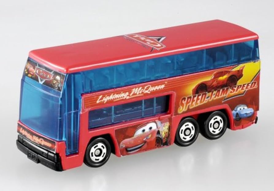 Amazon | トミカ カーズ ラッピングバスセット | ミニカー・ダイ