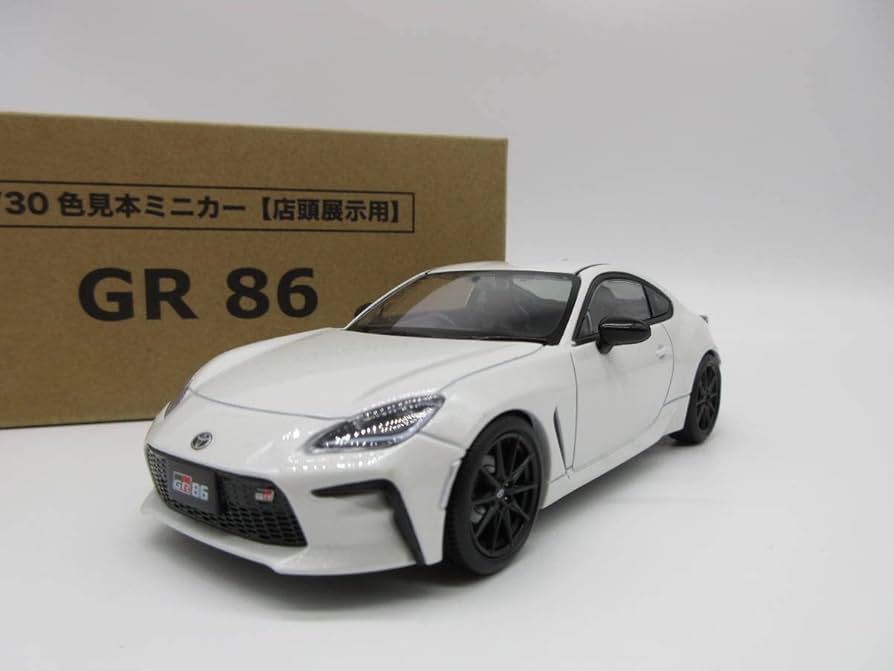 Amazon | 1/30 ミニカー 新型GR86 カラーサンプル 非売品 ミニカー