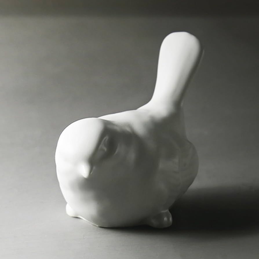 Amazon.co.jp: JAnjiaLxY セラミック バッド 置物 とり 陶器 オブジェ