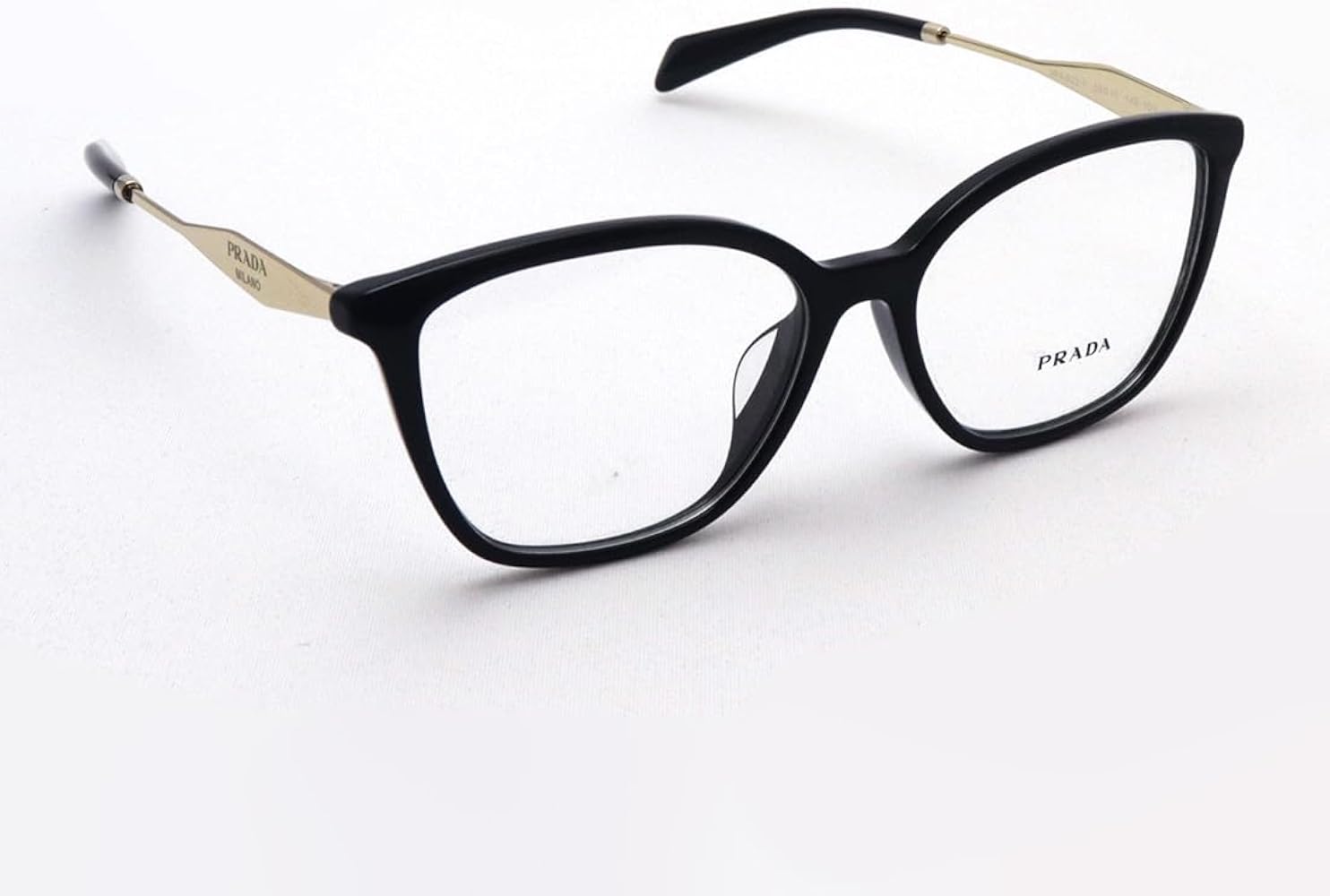 Amazon | プラダ PRADA メガネ フレーム レディース PR02ZVF 1AB1O1 56