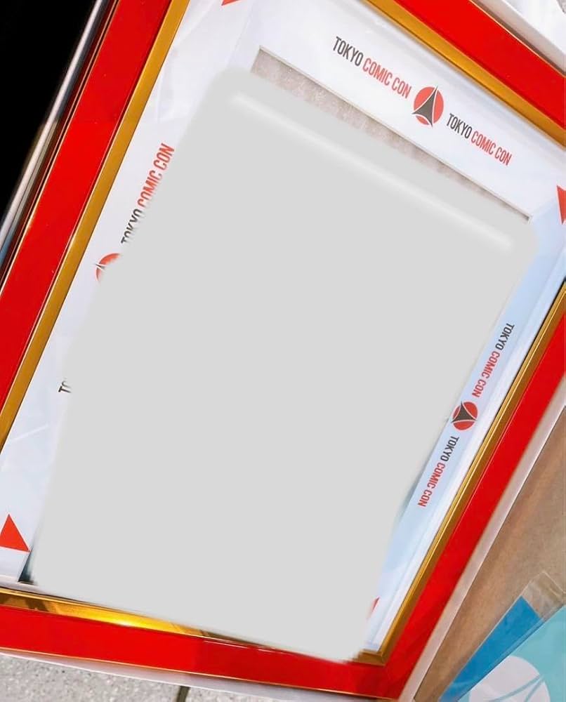 Amazon.co.jp: 東京 コミコン 大阪 額縁 サイン フォトフレーム 赤