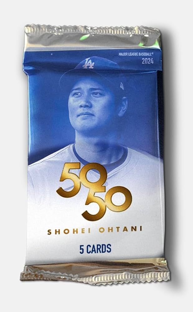 Amazon.co.jp: 2024 Topps 50/50 大谷翔平 1パック (2024 Topps 50/50