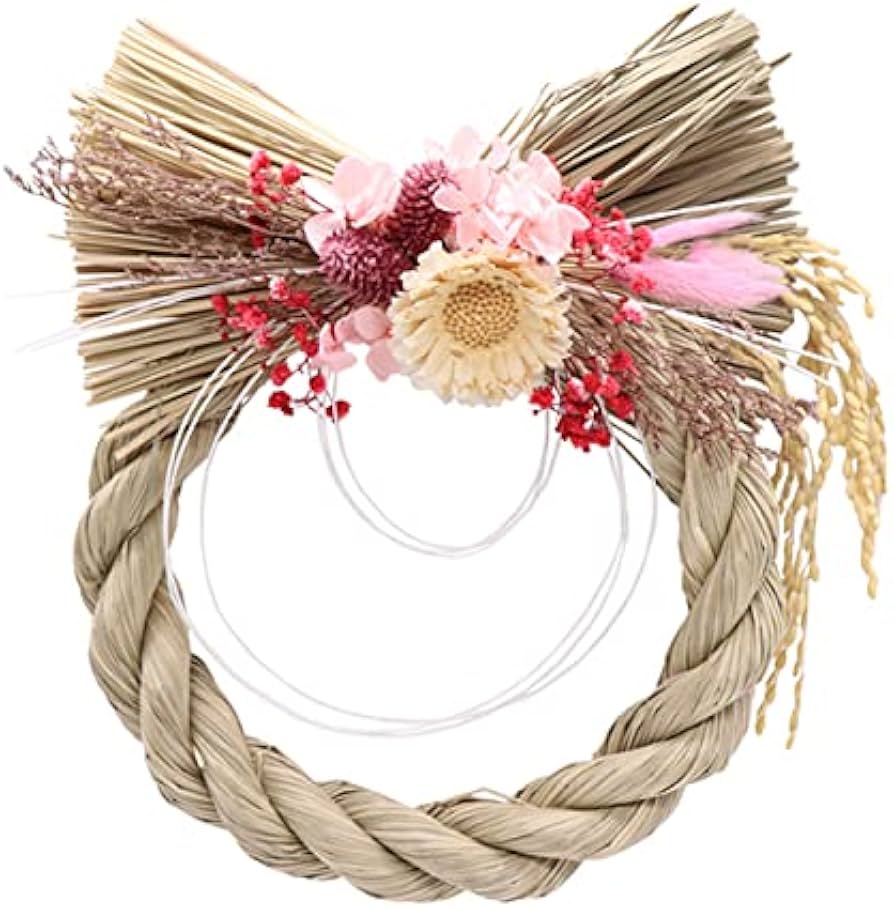 Amazon.co.jp: 神棚の匠 正月飾り 和飾り ドライフラワー正月飾りM