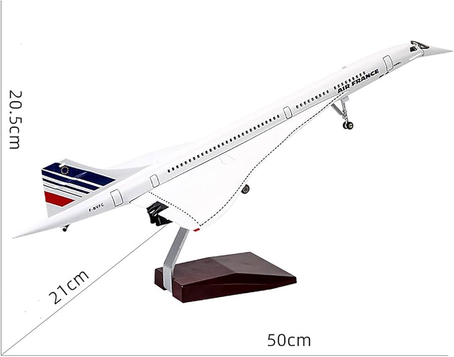 Amazon.co.jp: 1: 125 モデル コンコルド モデル エール フランス