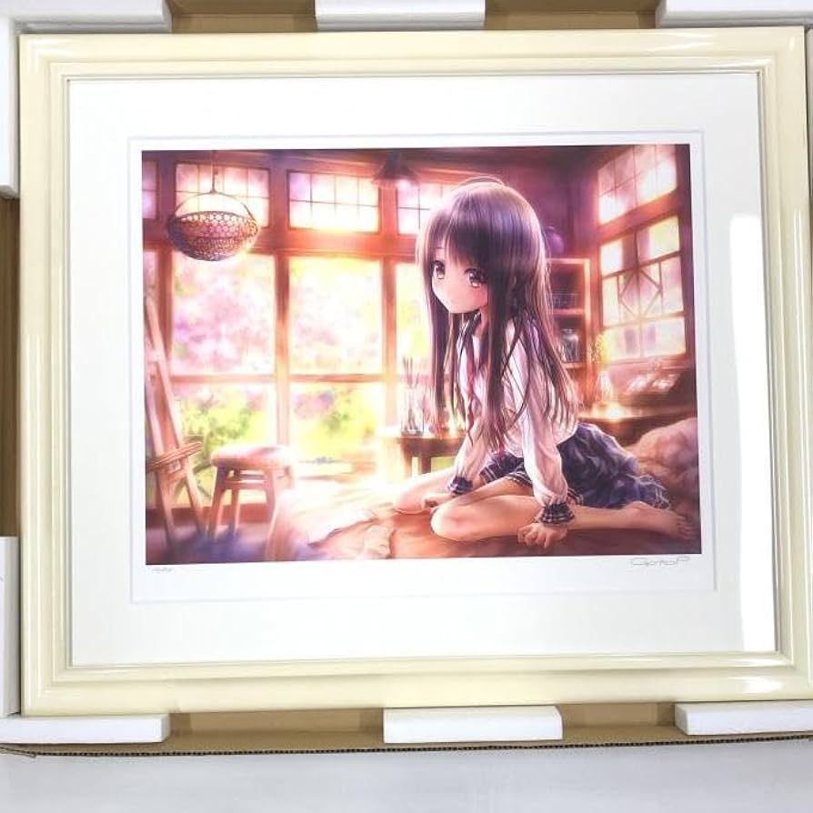 Amazon.co.jp: 中古フレームに破損有)アールビバン ごとP サイン入り