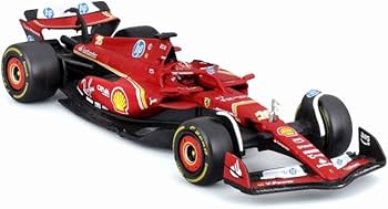 Amazon | Burago 1/43 フェラーリ SF-24 2024 イモラGP No.16 C