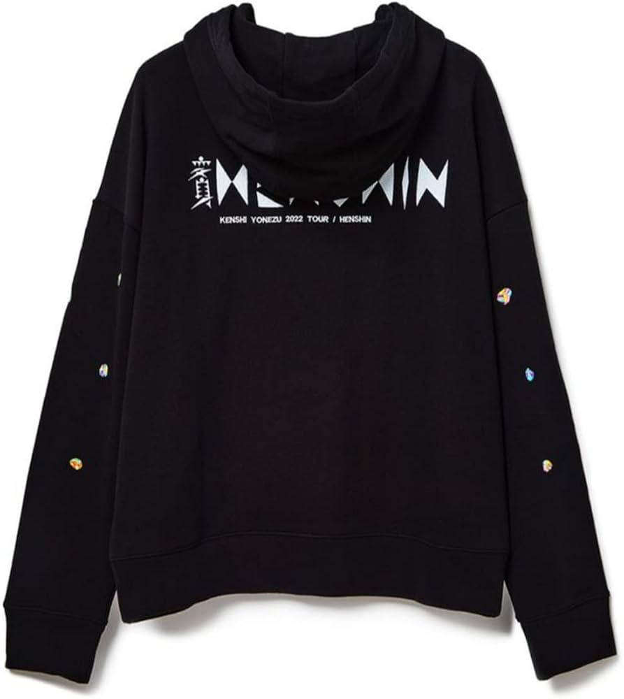 Amazon.co.jp: 米津玄師 ツアーグッズ 変身 宝石パーカー 黒 ブラック
