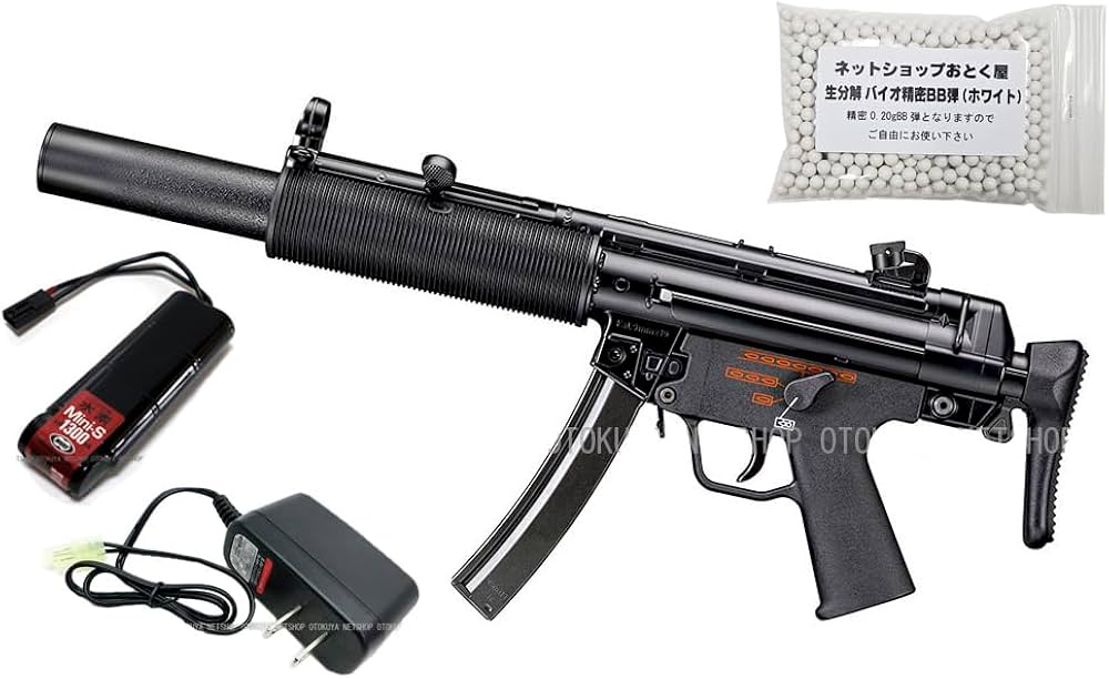 Amazon.co.jp: □フルセット□ 次世代電動ガン MP5 SD6 （バッテリー