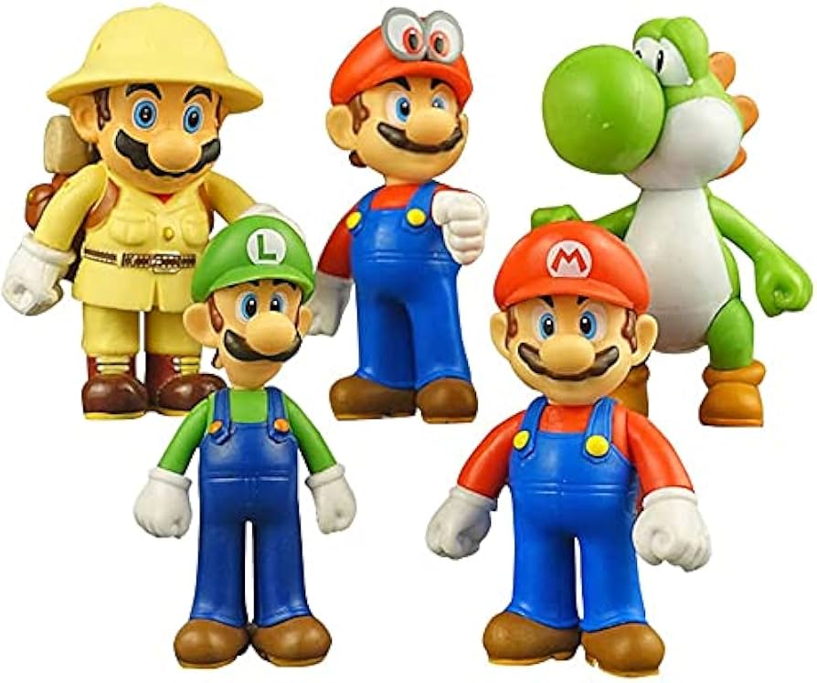 Amazon.co.jp: スーパーマリオおもちゃ – マリオとルイージ アクション