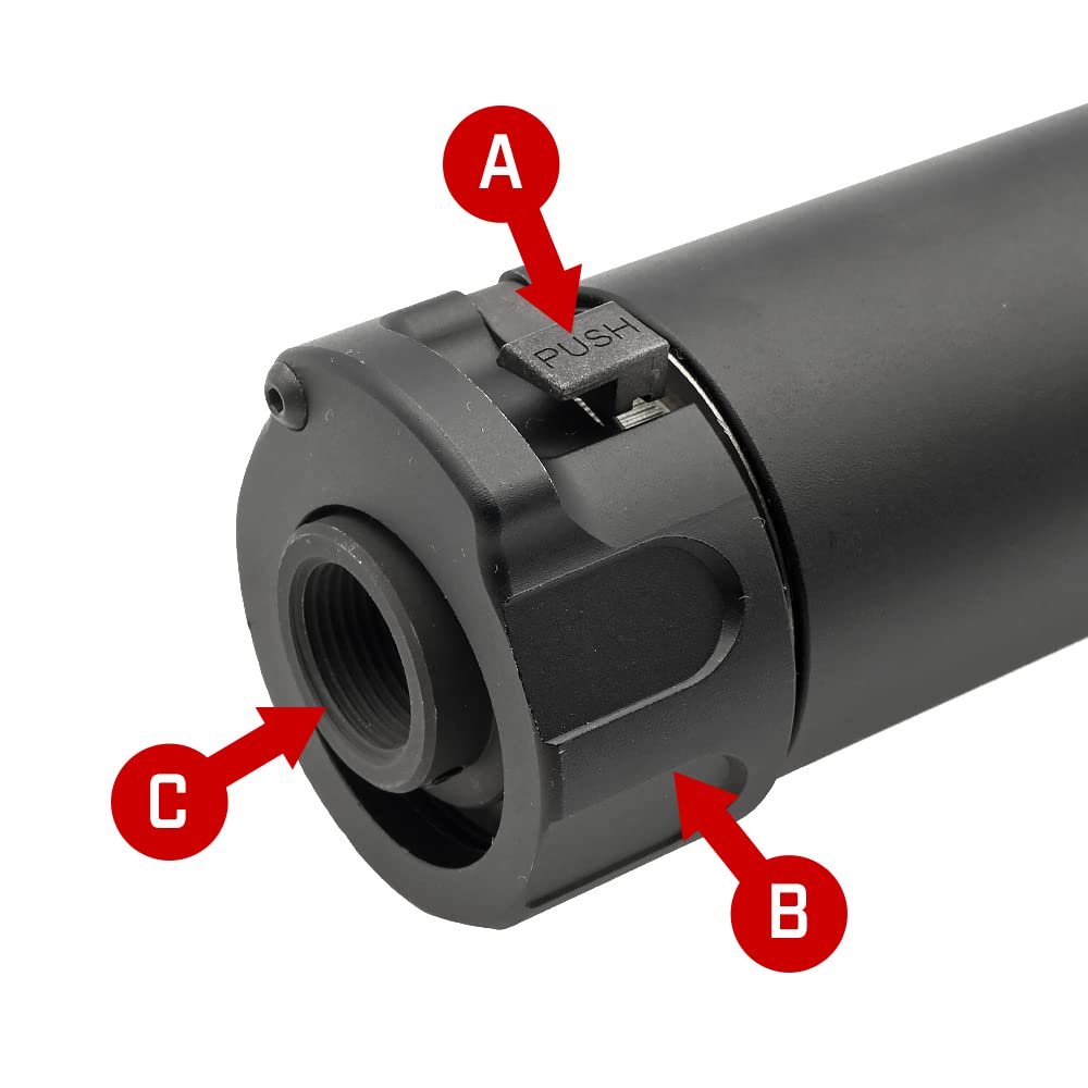 Amazon.co.jp: 良品武品 SFタイプ SOCOM556 MINI2 サプレッサー ＆ SF