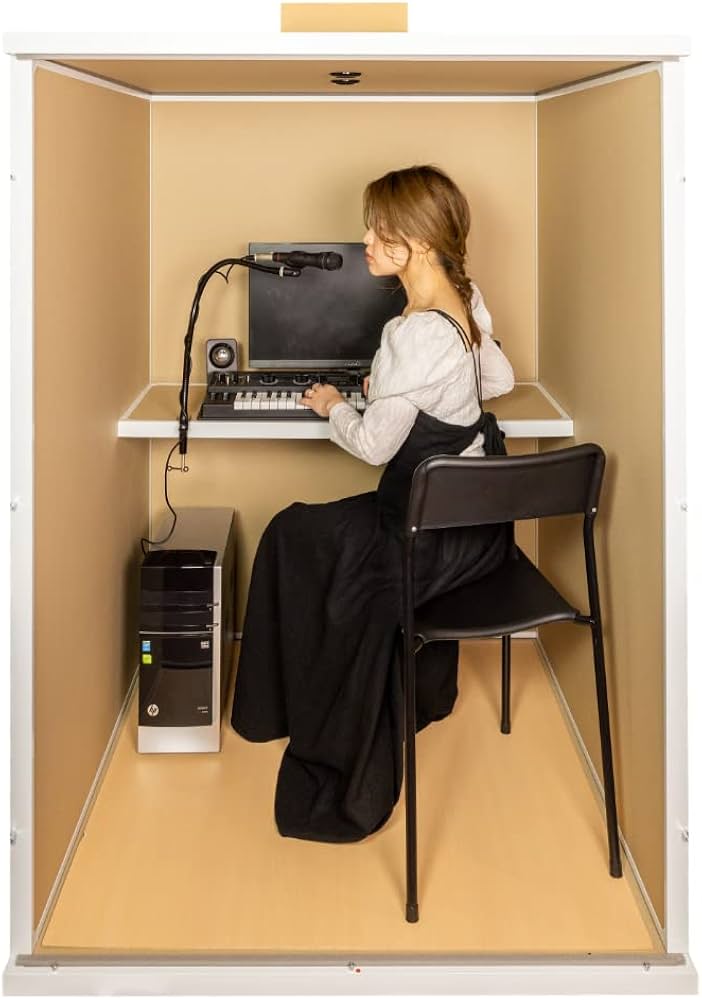 Amazon | だんぼっち 簡易組立式防音室 【ハニカムダンボール使用