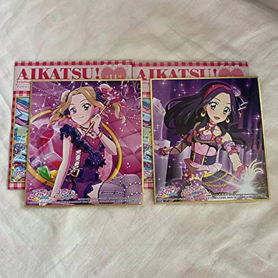 Amazon.co.jp: アイカツ フォトカツ 大地のの 白樺リサ 色紙 グッズ