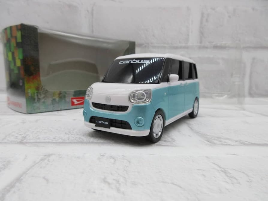 Amazon | ミニカー ダイハツ ムーヴキャンバス MOVE CANBUS パール