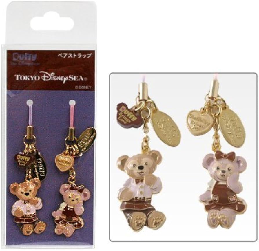 Amazon.co.jp: ダッフィーとシェリーメイ限定ペアストラップ