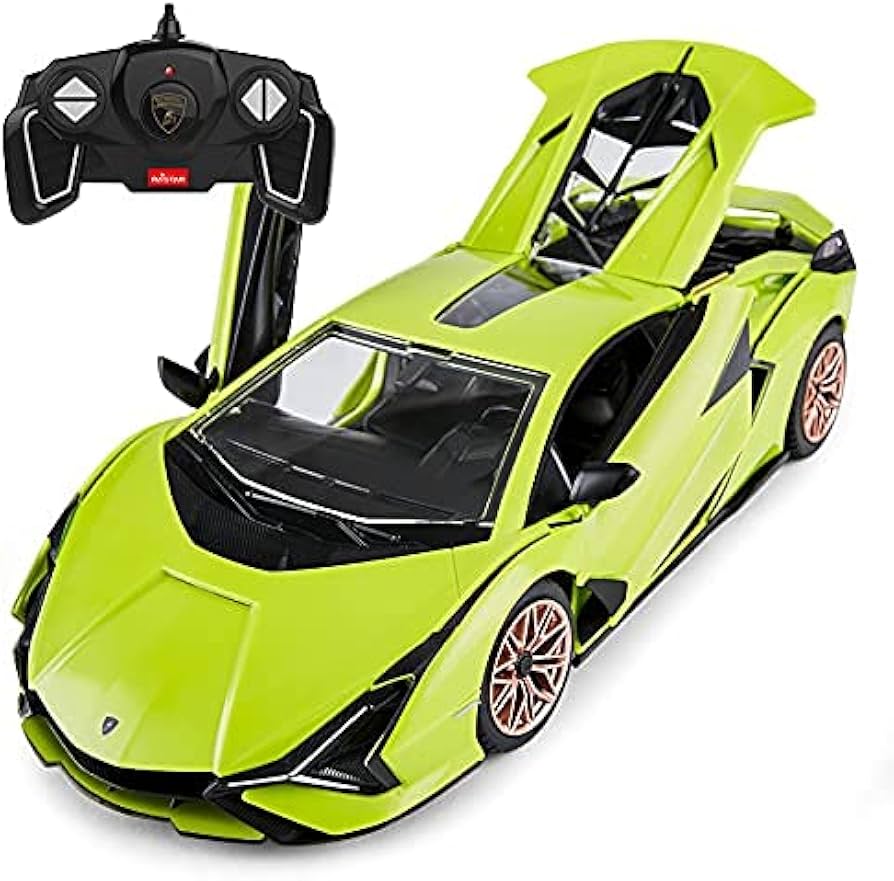 Amazon.co.jp: 1/18 ランボルギーニ・シアン ラジコンカーキット パチ