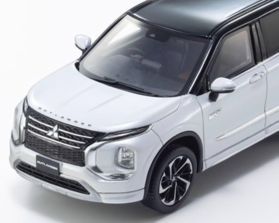 Amazon | 京商オリジナル 1/43 三菱 アウトランダー ホワイト 完成品