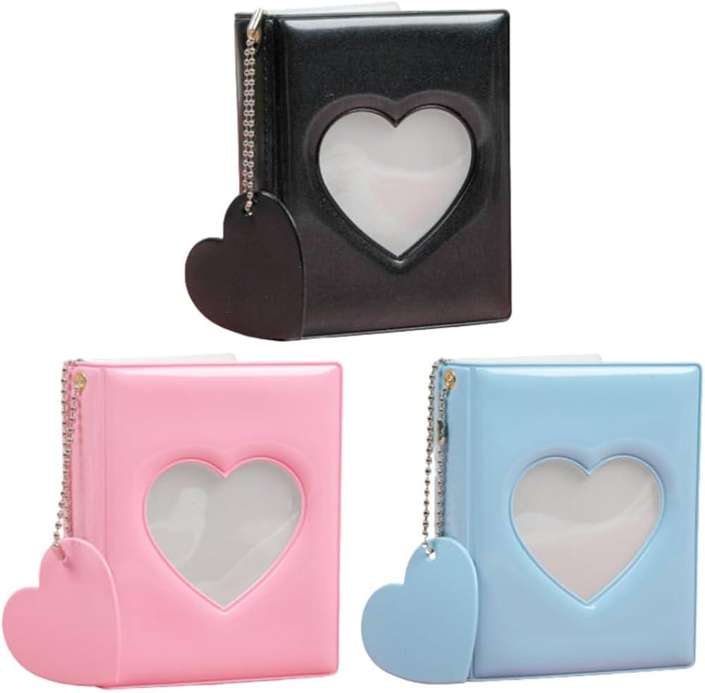 Amazon.co.jp: seimeinoki トレカケース 可愛い 韓国風 3冊入 コレクト