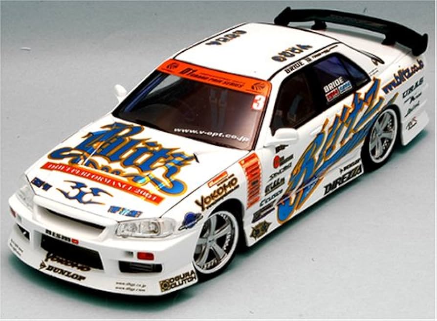 Amazon | ホットワークス 1/24 D1シリーズ BLITZ ER34 スカイライン