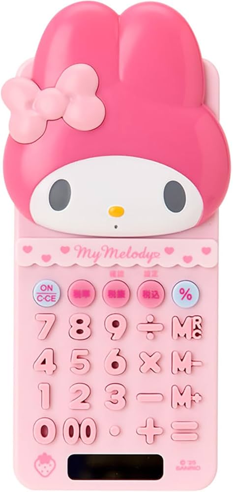 Amazon.co.jp: サンリオ(SANRIO) スライドカバー付き電卓（身の回り