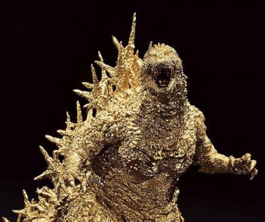Amazon.co.jp: ゴジラ(2023） SOFVICS ゴールドカラーver. : ファッション
