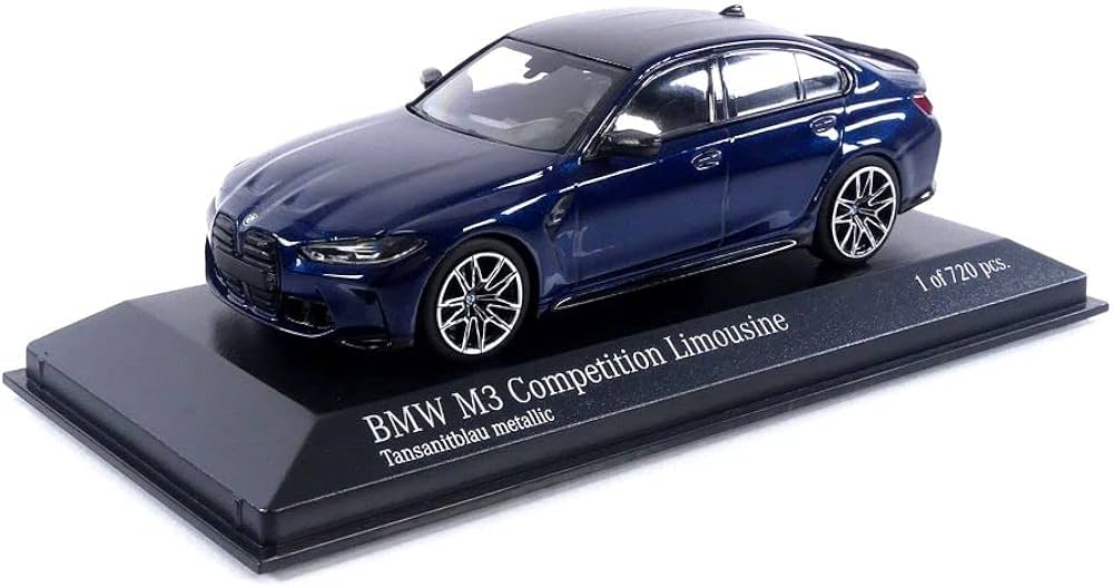 Minichamps 1:43 BMW M3-2020 - Blu : Amazon.it: Giochi e giocattoli