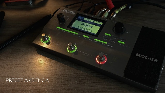 Amazon.com: MOOER GE200 Guitar Amp Modelling Multi Effects Pedal