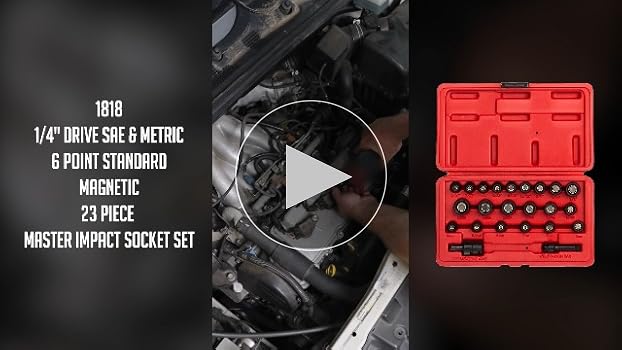 SUNEX TOOLS 1818 1/4-Inch Drive Magnetic Fractional and Metric