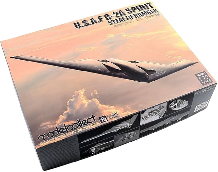 Amazon | モデルコレクト(modelcollect) 1/72 アメリカ空軍 B-2A