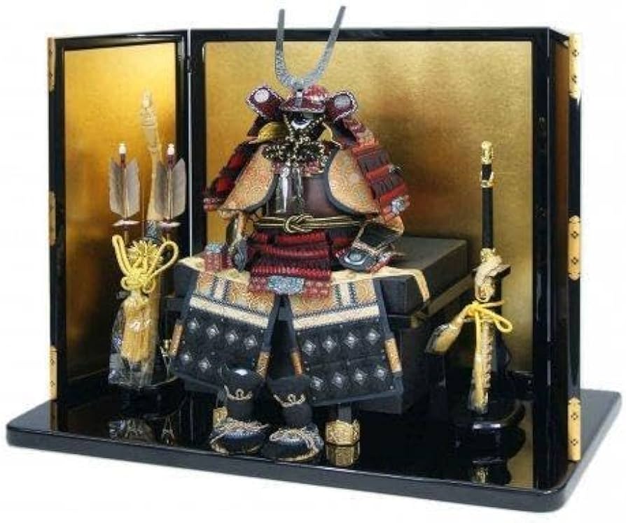 Amazon | こどもの日 兜 五月人形 8号 井伊直弼公鎧飾りセット | 兜
