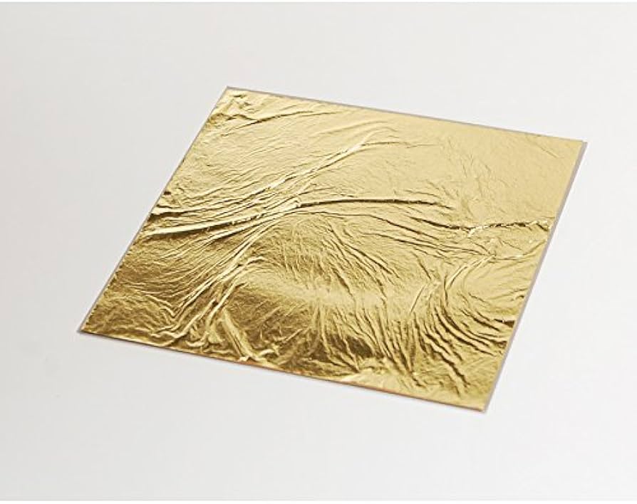 Amazon | 【金沢金箔の箔一】工芸・日本画用 純金箔24K断切三六 (1枚