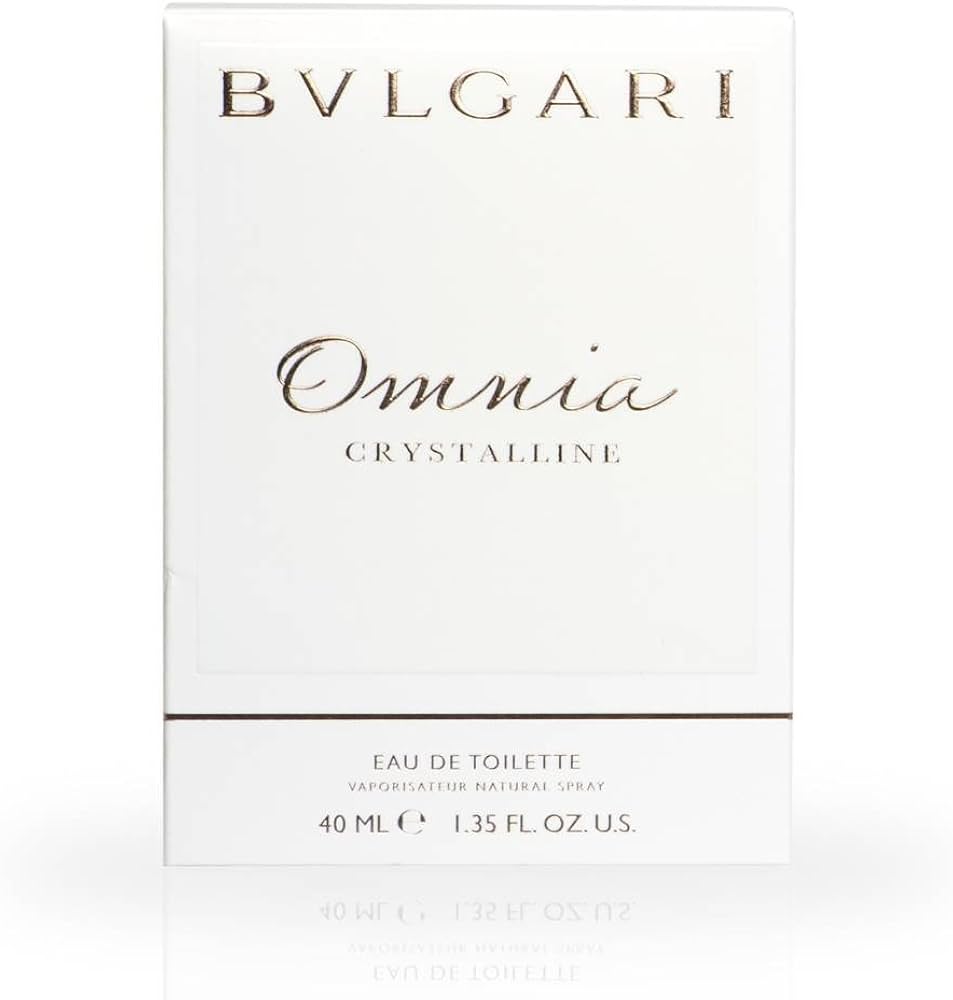 Amazon.com : Bvlgari Omnia Crystalline Eau De Toilette Spray 40ml