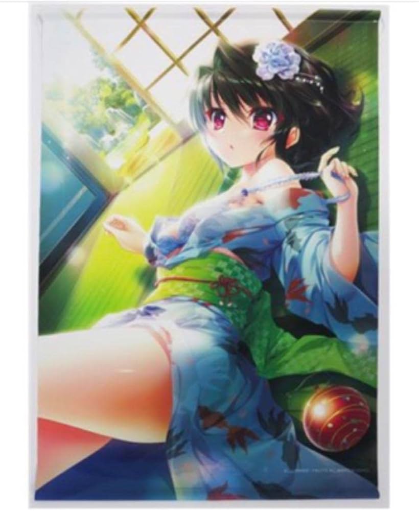 Amazon.co.jp: 9-nine- 結城希亜 浴衣 B2タペストリー : おもちゃ