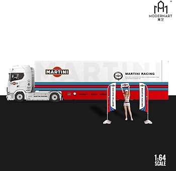 Amazon | 1/64 TM & ModernArt スカニア Scania トラック 白martini