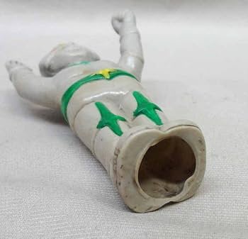 Amazon.co.jp: ジャンボ指人形 ミラーマン 大里玩具 ミニソフビ 当時物